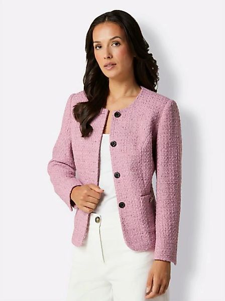 creation L Blusenblazer Bouclé-Blazer günstig online kaufen