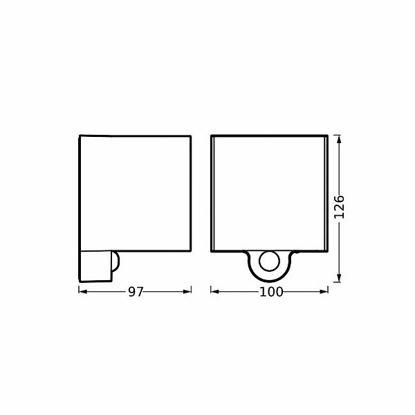 OSRAM LED-Akku-Außenwandlampe ENDURA STYLE Sensor grafit USB günstig online kaufen