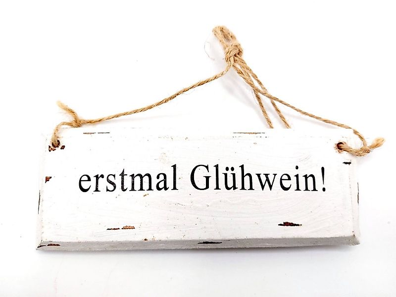 Vosteen Wanddekoobjekt lustige Geschenkidee zu Weihnachten Holzschild erstm günstig online kaufen