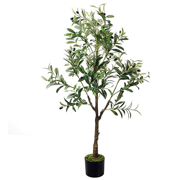 Kunstbaum Olivenbaum Künstlich 120/150/180cm, Künstlicher Olivenbaum Oliven günstig online kaufen