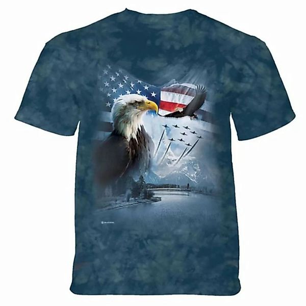 The Mountain T-Shirt Born To Fly Eagle Adler USA günstig online kaufen