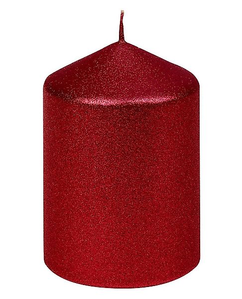 Steinhart Kerzen Adventskerze Stumpenkerze "Kiew" Rot 100/67 mm günstig online kaufen