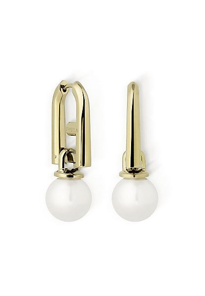Furla Ohrhänger-Set Furla arch pearl (clip on earrings, 1-tlg) günstig online kaufen