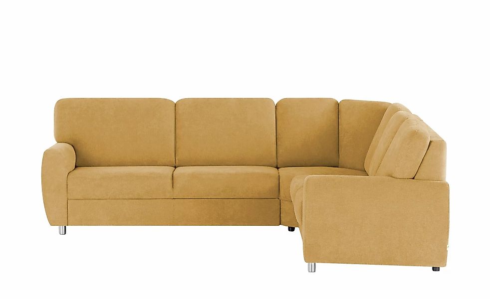 smart Ecksofa  Valencia ¦ gelb ¦ Maße (cm): B: 271 H: 90 T: 241.0 Polstermö günstig online kaufen