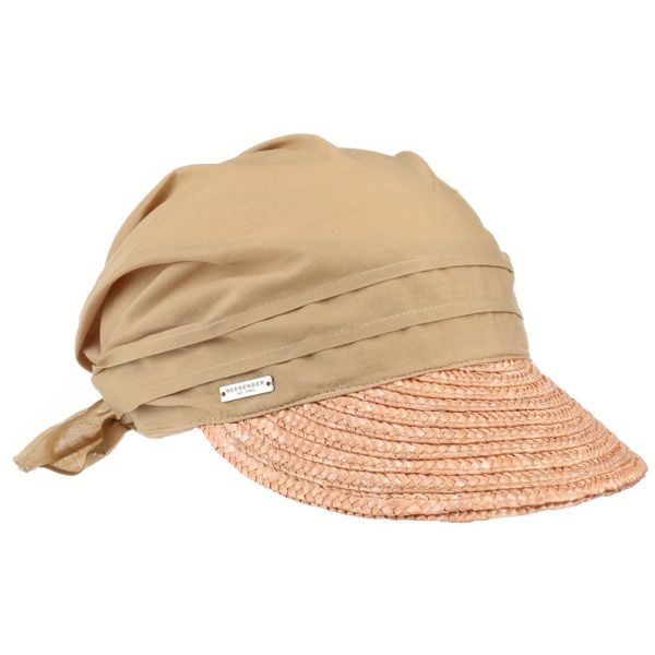 Seeberger Visor Strohcap mit Strohbortenschild günstig online kaufen