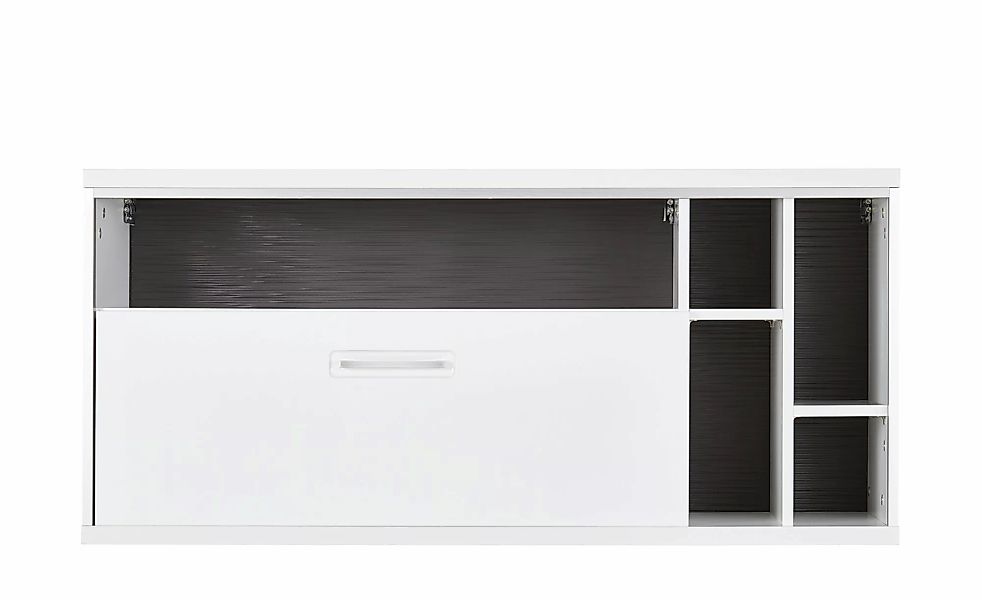 uno Hängeelement   Setto ¦ weiß ¦ Maße (cm): B: 124 H: 56 T: 38.0 Regale > günstig online kaufen