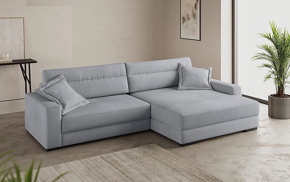 Mr. Couch Ecksofa »Marcello DuraFlex L-Form«, EasyBett, Bettkasten, Kaltsch günstig online kaufen