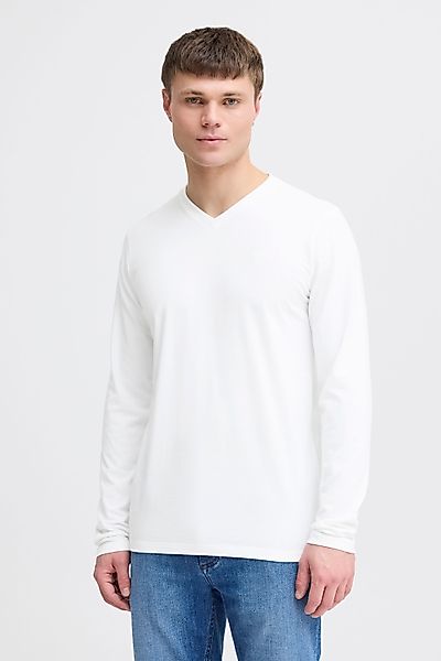 !Solid V-Shirt SDODIFAN Klassischer Langarmpullover günstig online kaufen