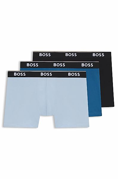BOSS Boxershorts Packung, 3 Stk. aus bequemer Stretch-Baumwolle, körpernah, günstig online kaufen