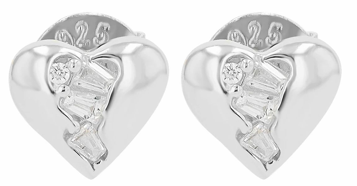 Adelia´s Paar Ohrhänger "Damen Ohrringe – Ohrstecker aus 925 Silber mit Zir günstig online kaufen
