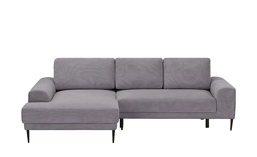 switch Ecksofa aus Cord Capitol ¦ grau ¦ Maße (cm): B: 276 H: 89 T: 175.0 P günstig online kaufen