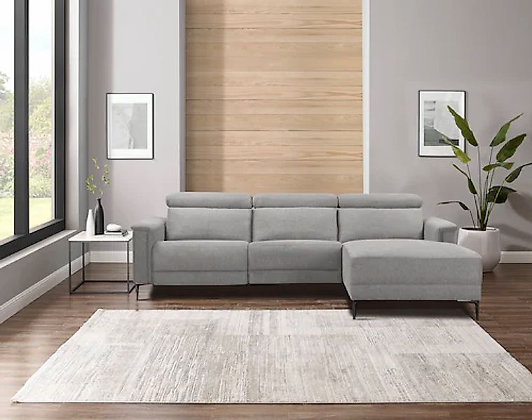 Home affaire Ecksofa »Lund, L-Form, 261cm, man. o. elektr. Relaxfunktion (m günstig online kaufen