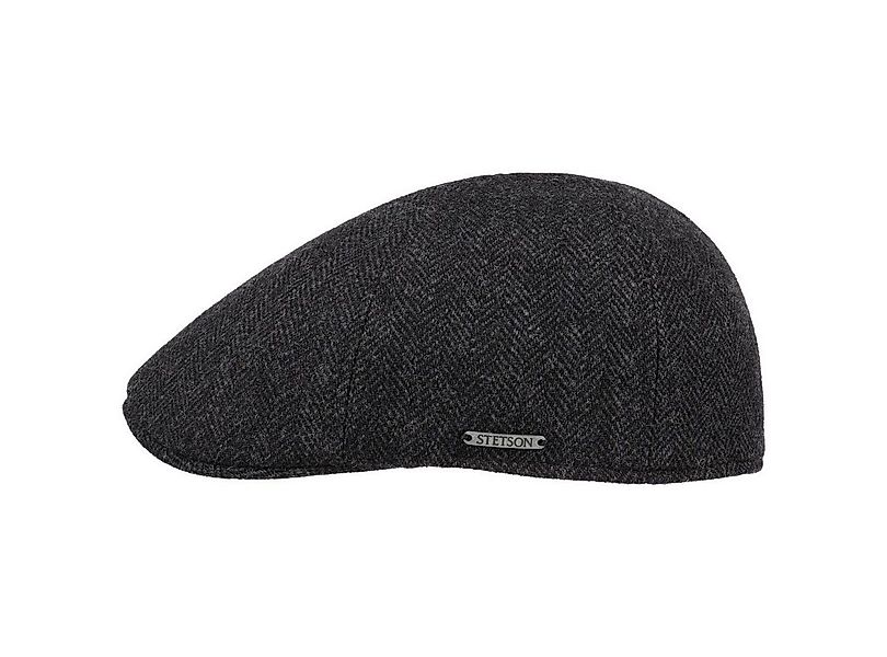 Stetson Flat Cap Texas Woolrich mit Schirm günstig online kaufen