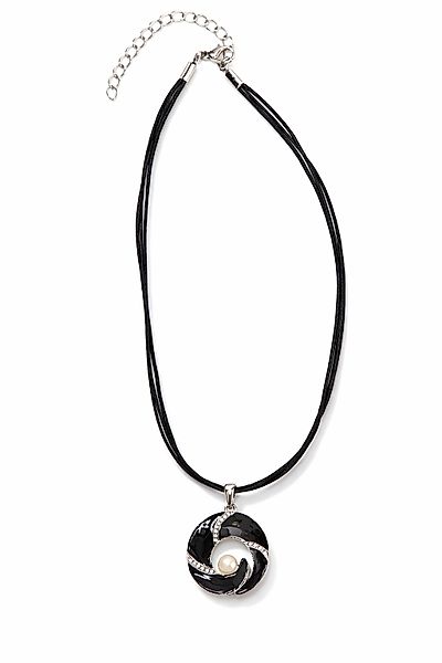 COLLEZIONE ALESSANDRO Kette mit Anhänger "Muriel" mit Perle aus Kunstharz günstig online kaufen