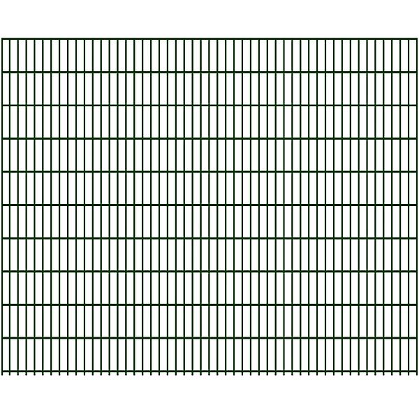Doppelstabmatte 8/6/8 mmMoosgrün 250 cm x 203 cm günstig online kaufen
