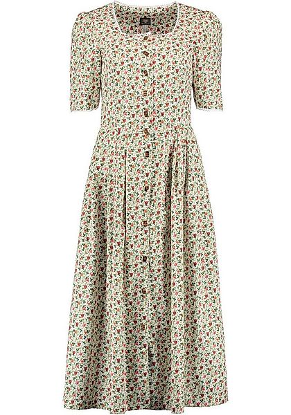 OS Trachten Trachtenkleid Janivi lang geschnitten, Puffärmel und Wiener-Näh günstig online kaufen