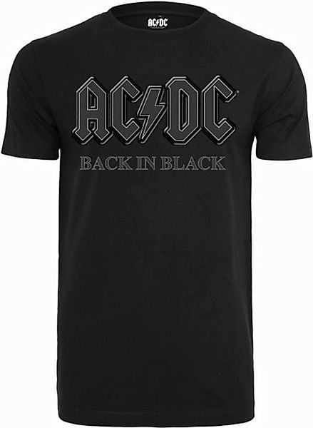 Merchcode T-Shirt Merchcode Herren ACDC Back In Black Tee (1-tlg) günstig online kaufen