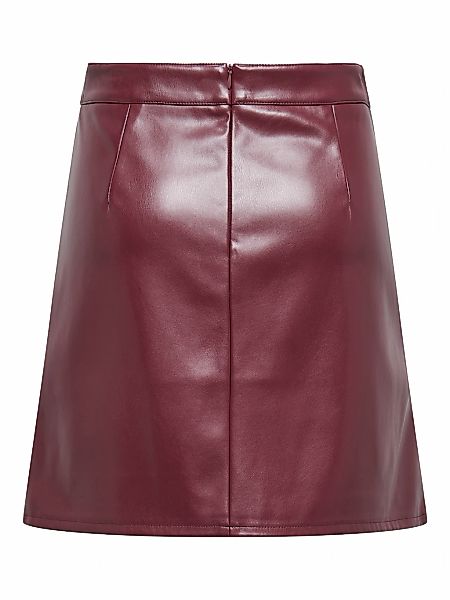 ONLY Lederimitatrock "ONLISABEL HW FAUX LEATHER SKIRT PNT" günstig online kaufen