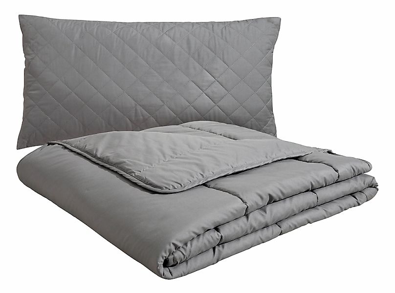 OTTO home Microfaserbettdecke + Microfaserkissen "Clarra Spar Set, Decke + günstig online kaufen