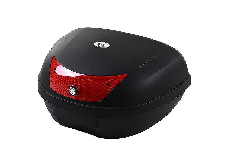 HOMCOM Handgepäck-Topcase Schwarz, 59 x 43 x 33 cm, 0 Rollen, 59L x 43B x 3 günstig online kaufen