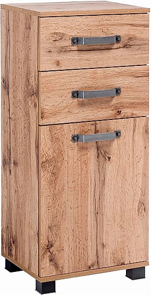 Schildmeyer Hochschrank "Milan" Breite 42 cm, mit 2 Türen, 3 Schubladen & 6 günstig online kaufen