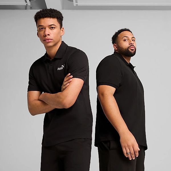 PUMA Poloshirt "ESS NO. 1 LOGO PIQUE POLO" Regular Fit, Kurzarm, gerippter günstig online kaufen