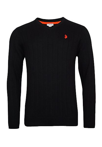 U.S. Polo Assn. Strickpullover Strickpullover Pullover V-Neck (1-tlg) günstig online kaufen