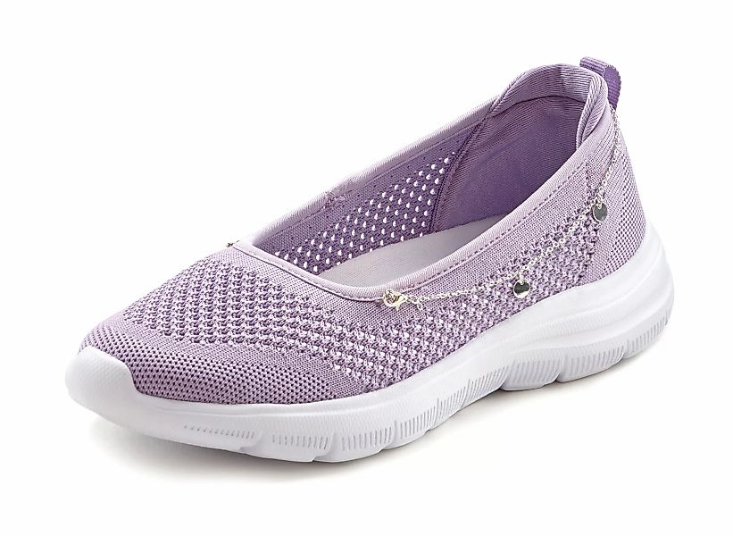 LASCANA Sneaker, Slip-On-Sneaker, Slipper, Ballerina, Halbschuhe VEGAN günstig online kaufen