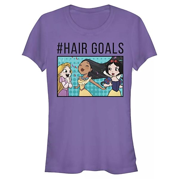 Disney Prinzessinnen - Gruppe Hair Goals Comic Trio - Frauen T-Shirt günstig online kaufen