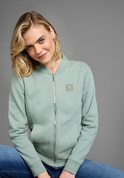 DELMAO Sweatjacke in modischer Bomberjacken-Form - günstig online kaufen