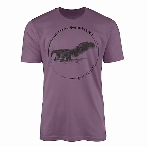 Sinus Art T-Shirt Evolution Herren T-Shirt Ameisenfresser günstig online kaufen
