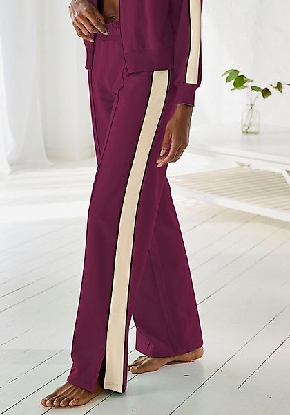 s.Oliver Sweathose Loumngehose mit Kontraststreifen und Pipings, Loungewear günstig online kaufen