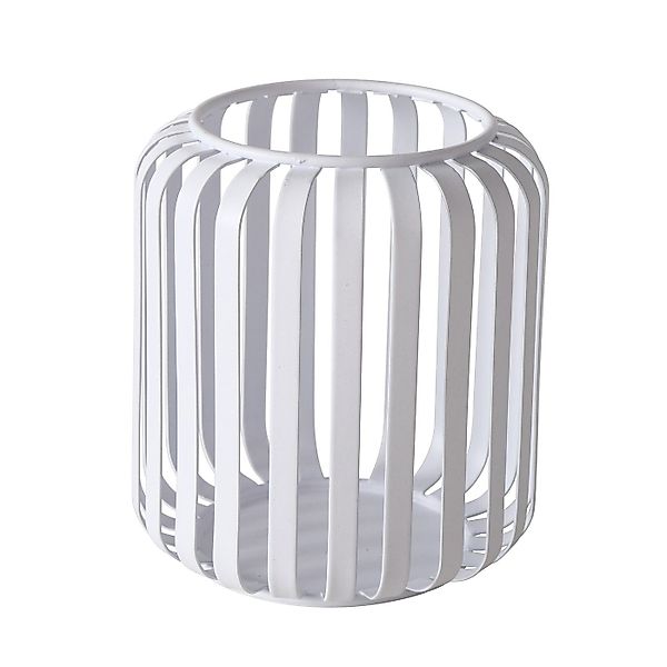 BOLTZE Windlicht Windlicht Viki Weiss (1 günstig online kaufen
