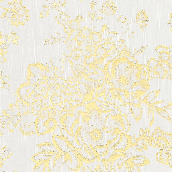 Architects Paper Textiltapete "Metallic Silk" floral  glänzend  matt samtig günstig online kaufen