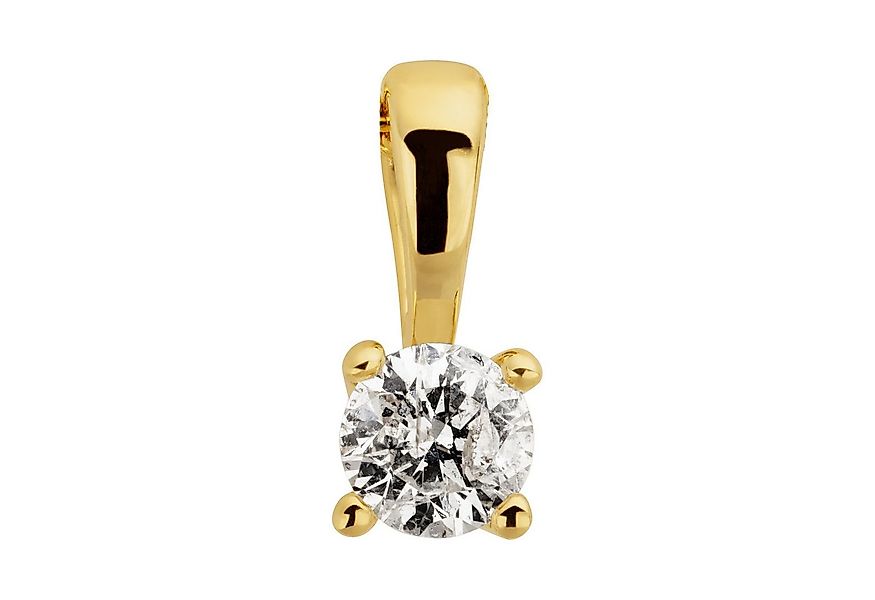 Orolino Kettenanhänger 585/- Gelbgold glanz 1 Brill. 0,10ct. H/P2 günstig online kaufen