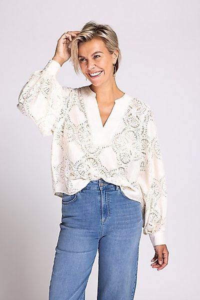 Zhrill Langarmbluse ROMY mit Häkel-Details günstig online kaufen