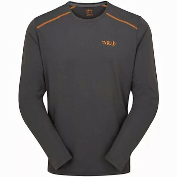 Rab  T-Shirts & Poloshirts Sport Force LS Tee QBL-07- graphene günstig online kaufen