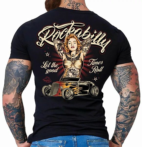 GASOLINE BANDIT® T-Shirt für Rock'n Roll und Rockabilly Fans: Let The Good günstig online kaufen