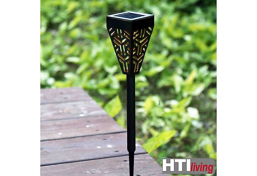 HTI-Living LED Solarleuchte Solarfackel Soley, Ein-/Ausschalter, LED fest i günstig online kaufen