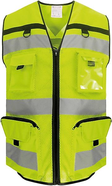 YOKO Warnweste Zweifarbige Ripstop-Weste für hohe Sichtbarkeit günstig online kaufen