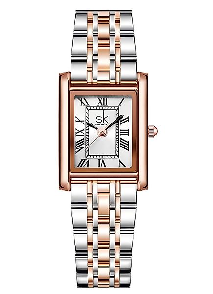 ibettertec Quarzuhr Quarzuhr Armbanduhr Edelstahl Damen günstig online kaufen