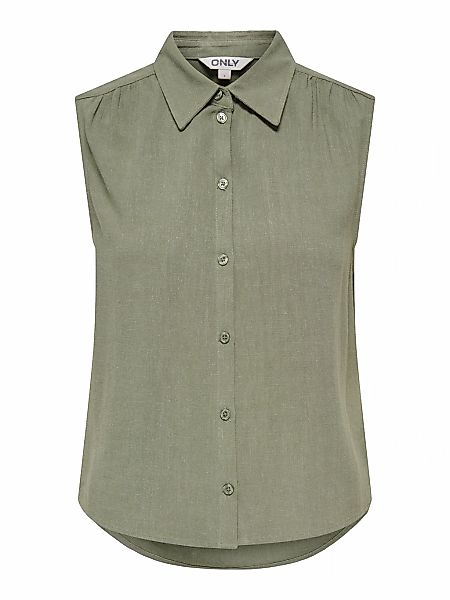 ONLY Blusentop "ONLSIESTA S/L LINEN BL SHIRT PNT NOOS" mit Leinen günstig online kaufen