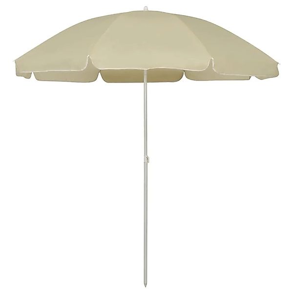 vidaXL Strandschirm Sandgelb 240 cm 314703 günstig online kaufen