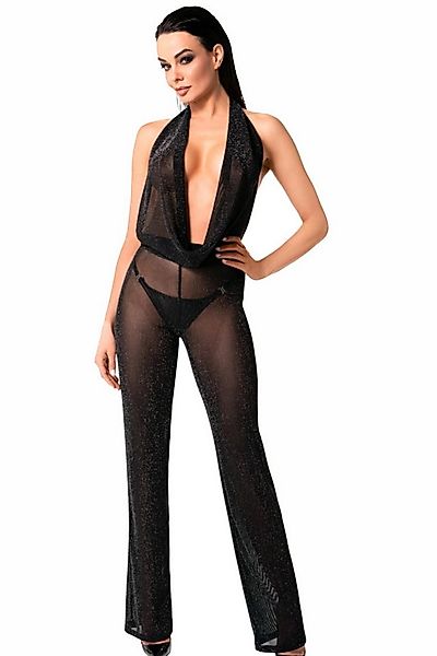 Noir Handmade Overall Transparenter Damen Dessous Bodystocking mit Wasserfa günstig online kaufen