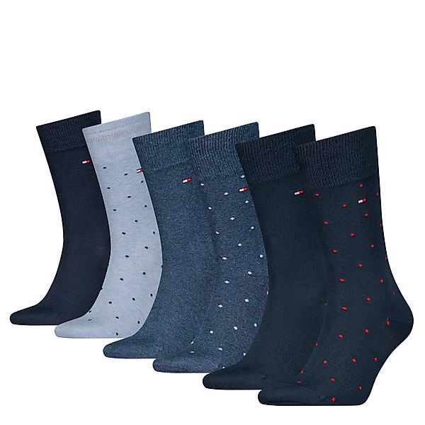 Tommy Hilfiger Socken "TH MEN SOCK 6P DOT ECOM", (6 Paar), gepunktet und un günstig online kaufen