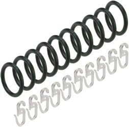 Liedeco Gardinenring, Gardinenstangen, (Set, 10-St., mit günstig online kaufen
