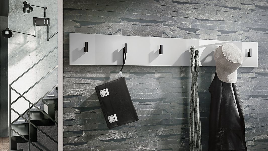 Vladon Garderobenpaneel Linea V1 (Wandgarderobe, mit günstig online kaufen