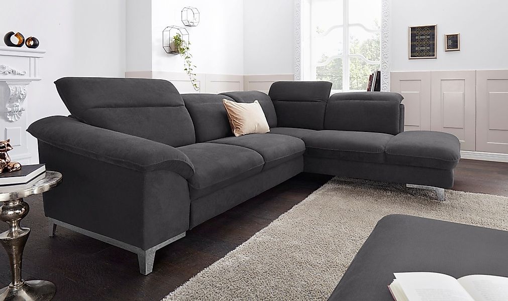 COTTA Polstergarnitur "Teresa L-Form", (Set), Set bestehend aus: Ecksofa mi günstig online kaufen