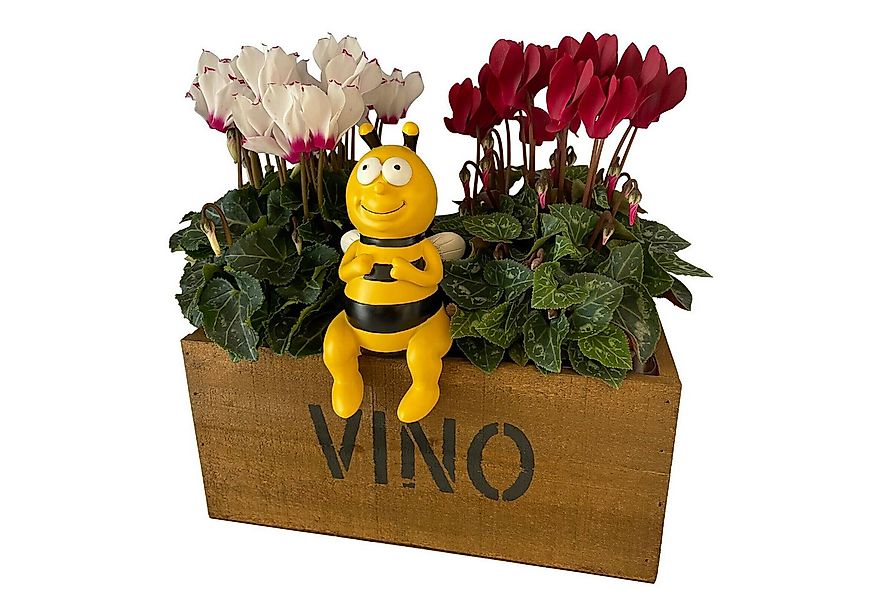 Online-Fuchs Gartenfigur Bienen als Kantenhocker für außen - Deko Figuren T günstig online kaufen