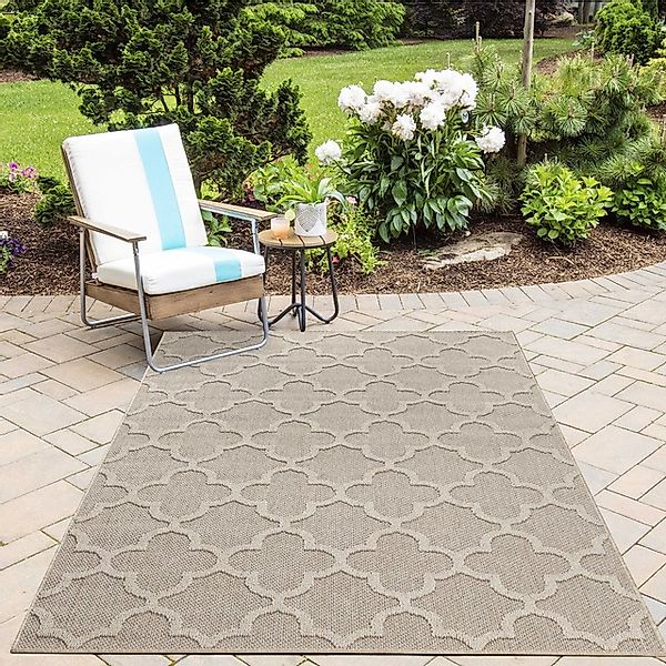Ayyildiz Teppiche Outdoorteppich »PATARA 4951«, rechteckig, 8 mm Höhe, Läuf günstig online kaufen